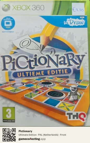 Pictionary Xbox 360, Netherlands box front
