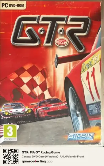 GTR: FIA GT Racing Game Computer, Poland box front