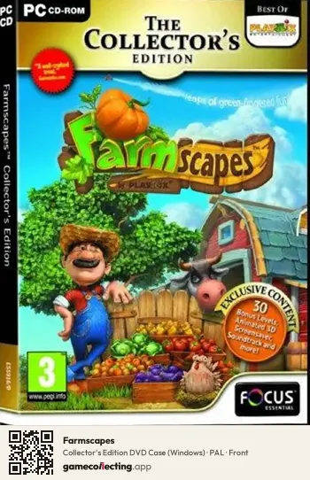 Farmscapes Computer, PAL box front