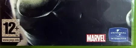 Hulk, the PEGI square on its front
