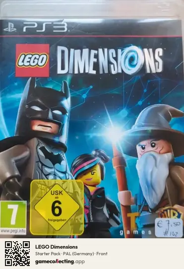 LEGO Dimensions PlayStation 3, Germany box front