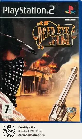 Dead Eye Jim PlayStation 2, PAL box front