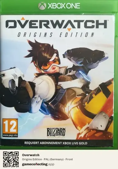 Overwatch Xbox One, Germany box front