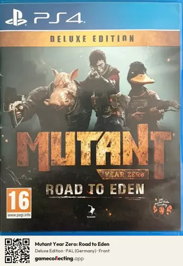 Mutant Year Zero: Road to Eden PlayStation 4, Germany box front