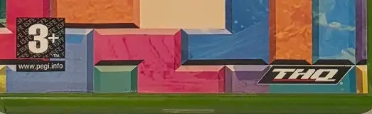 Tetris Worlds, the PEGI square on its front