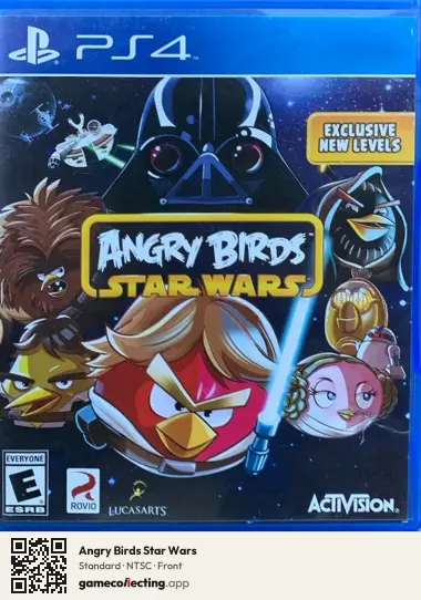 Angry Birds Star Wars PlayStation 4, NTSC box front