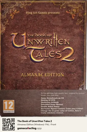 The Book of Unwritten Tales 2 Computer, PAL box front
