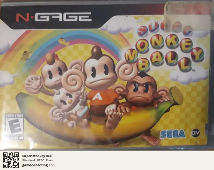 Super Monkey Ball Nokia N-Gage, NTSC box front