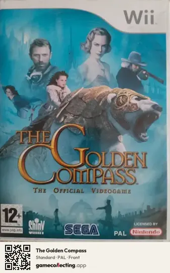 The Golden Compass Nintendo Wii, PAL box front