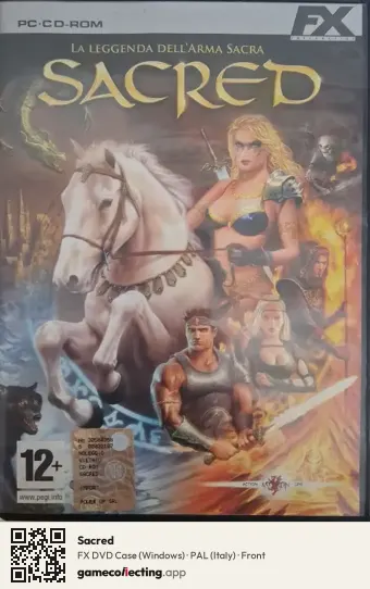 Sacred Computer, Italy box front