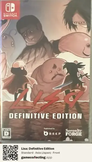 Lisa: Definitive Edition Nintendo Switch, Asia box front