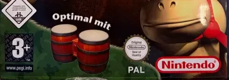 Donkey Kong Jungle Beat, the PEGI square on its front