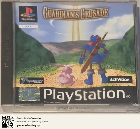 Guardian's Crusade PlayStation, France box front