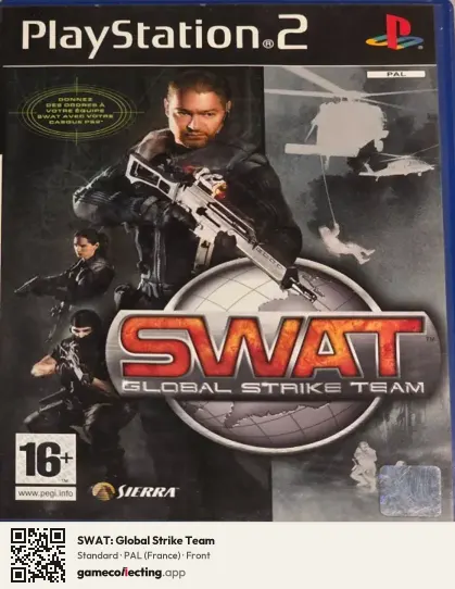 SWAT: Global Strike Team PlayStation 2, France box front