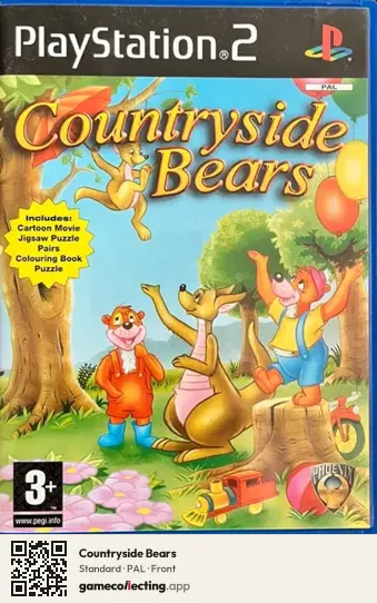 Countryside Bears PlayStation 2, PAL box front