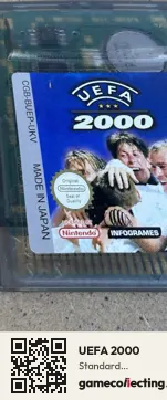 UEFA 2000 Game Boy Color, PAL cartridge label