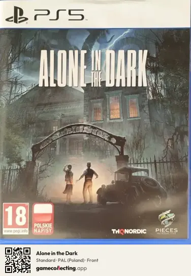 Alone in the Dark PlayStation 5, Poland box front