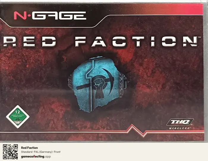 Red Faction Nokia N-Gage, Germany box front