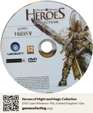 Heroes of Might and Magic Collection Computer, PAL disc