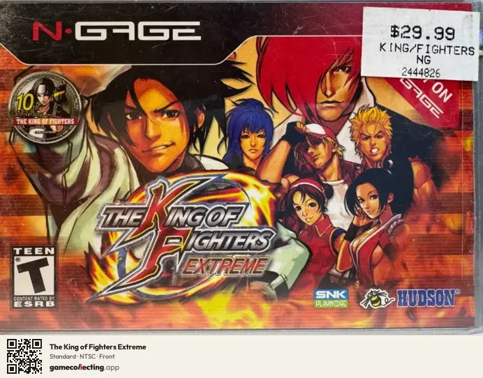The King of Fighters Extreme Nokia N-Gage, NTSC box front
