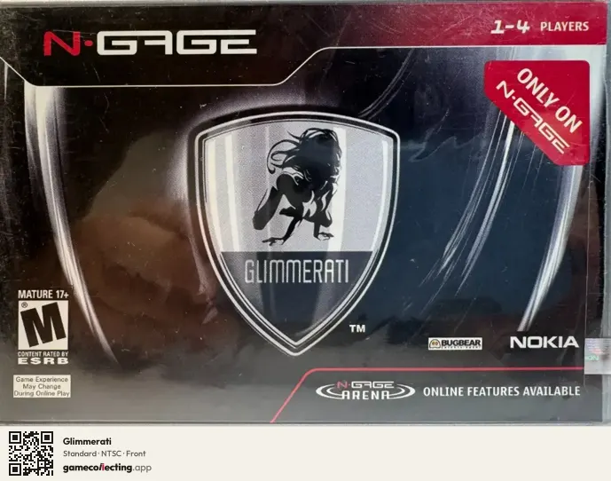 Glimmerati Nokia N-Gage, NTSC box front