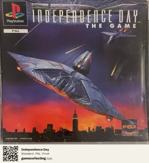 Independence Day PlayStation, PAL box front