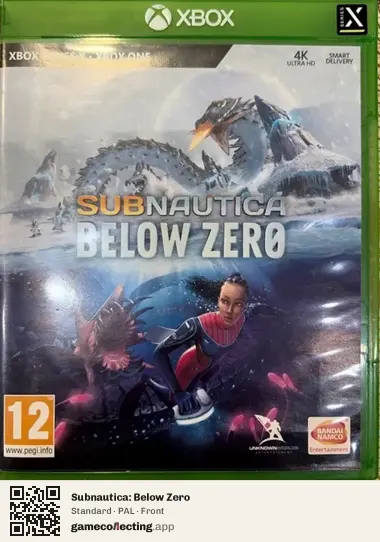 Subnautica: Below Zero Xbox Series X, PAL box front