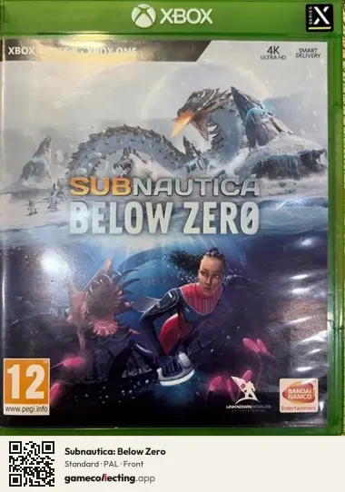 Subnautica: Below Zero Xbox Series X, PAL box front