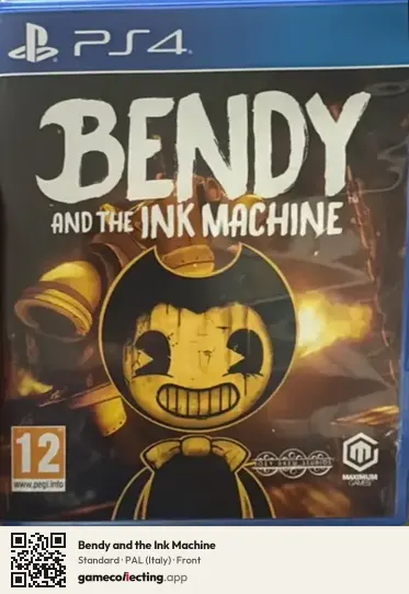 Bendy and the Ink Machine PlayStation 4, Italy box front