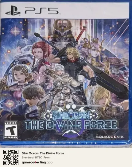 Star Ocean: The Divine Force PlayStation 5, NTSC box front