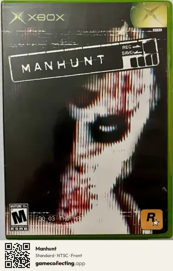 Manhunt Xbox, NTSC box front