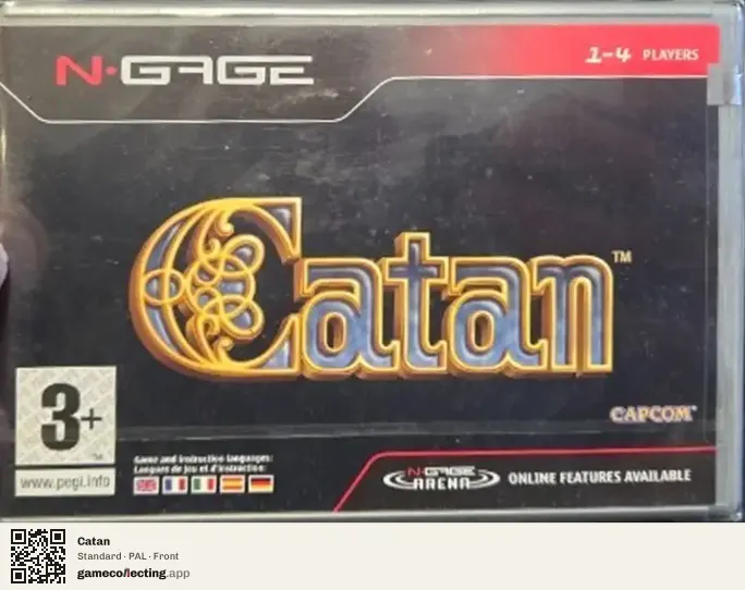 Catan Nokia N-Gage, PAL box front