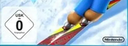Mario & Sonic at the Sochi 2014 Olympic Winter Games, the USK square on its front