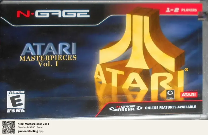 Atari Masterpieces Vol. I Nokia N-Gage, NTSC box front