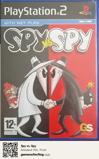 Spy vs. Spy PlayStation 2, PAL box front