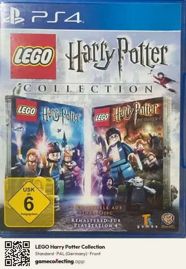 LEGO Harry Potter Collection PlayStation 4, Germany box front