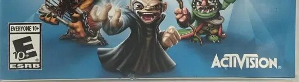 Skylanders: Trap Team, the ESRB box on its front