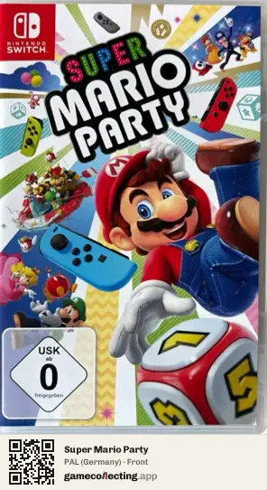 Super Mario Party Nintendo Switch, Germany box front
