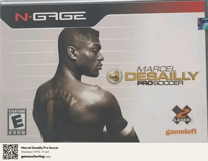 Marcel Desailly Pro Soccer Nokia N-Gage, NTSC box front