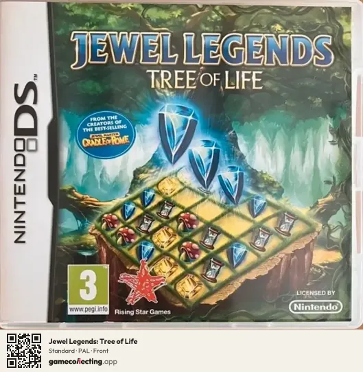 Jewel Legends: Tree of Life Nintendo DS, PAL box front