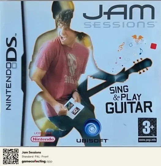 Jam Sessions Nintendo DS, PAL box front
