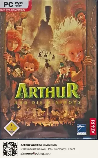 Arthur and the Invisibles Computer, Germany box front