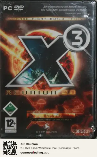 X3: Reunion Computer, Germany box front
