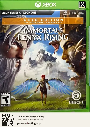 Immortals Fenyx Rising Xbox Series X, NTSC box front