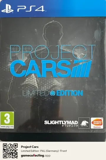 Project Cars PlayStation 4, Germany box front