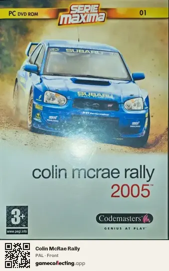Colin McRae Rally Computer, PAL box front