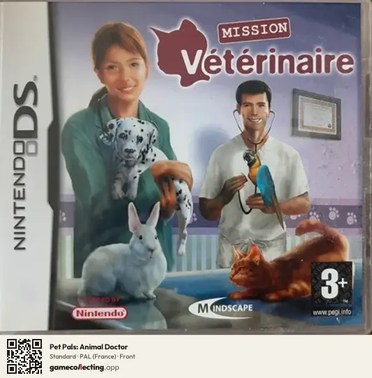 Pet Pals: Animal Doctor Nintendo DS, France box front