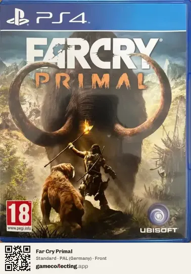 Far Cry Primal PlayStation 4, Germany box front