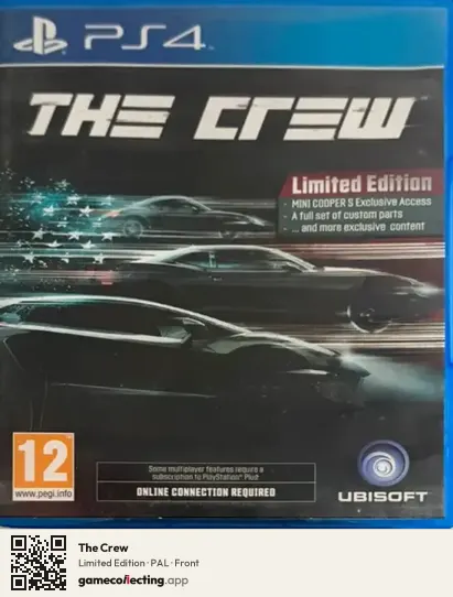 The Crew PlayStation 4, PAL box front