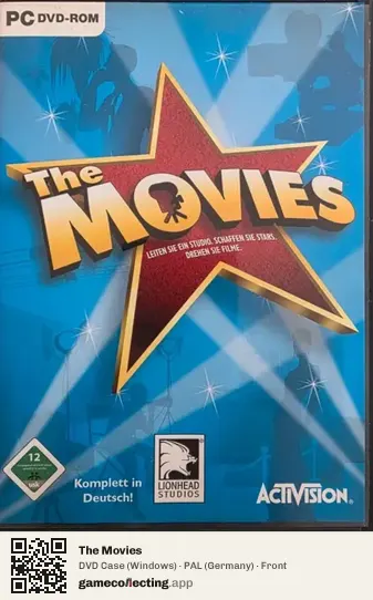 The Movies Computer, Germany box front
